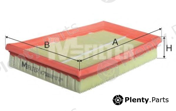  MFILTER part K758 Air Filter