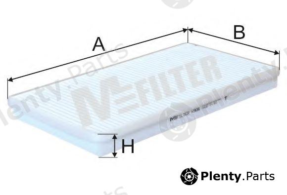  MFILTER part K906 Filter, interior air