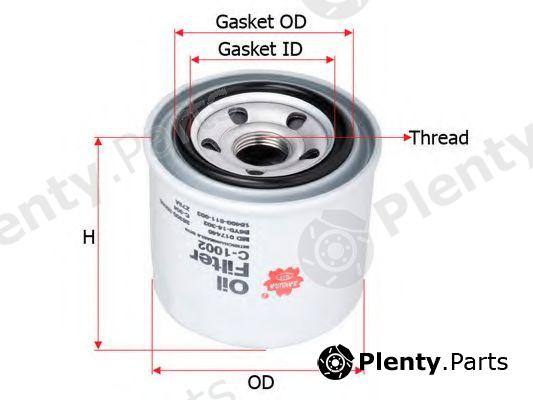 SAKURA part C1002 Oil Filter