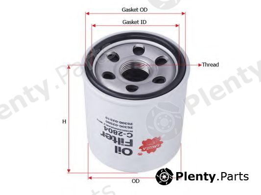  SAKURA part C-2804 (C2804) Oil Filter