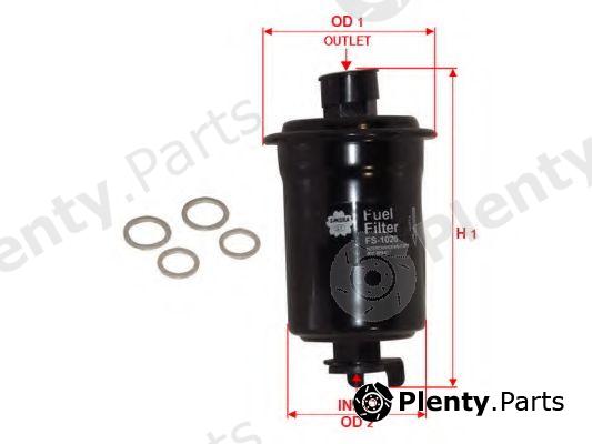  SAKURA part FS-1020 (FS1020) Fuel filter