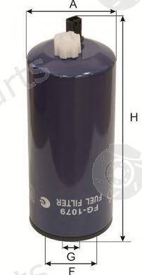  GOODWILL part FG1079 Fuel filter
