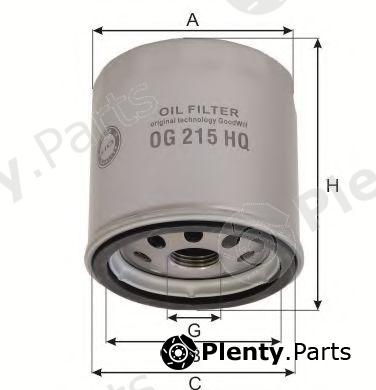  GOODWILL part OG215HQ Oil Filter