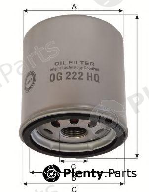  GOODWILL part OG222HQ Oil Filter