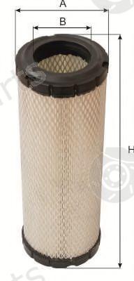  GOODWILL part AG1035 Air Filter