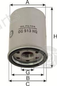  GOODWILL part OG513HQ Oil Filter