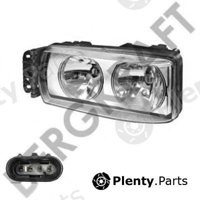  BERGKRAFT part BK6120197 Headlight