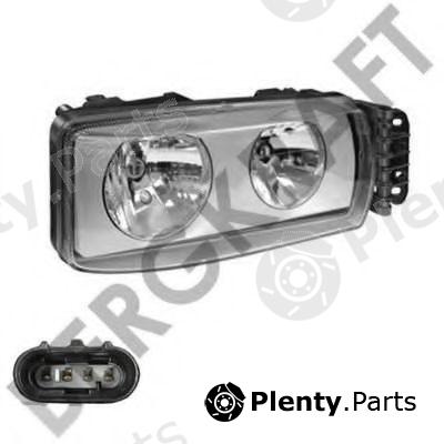  BERGKRAFT part BK6120198 Headlight