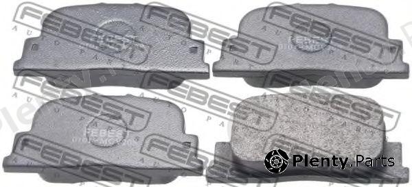  FEBEST part 0101-MCV20R (0101MCV20R) Brake Pad Set, disc brake