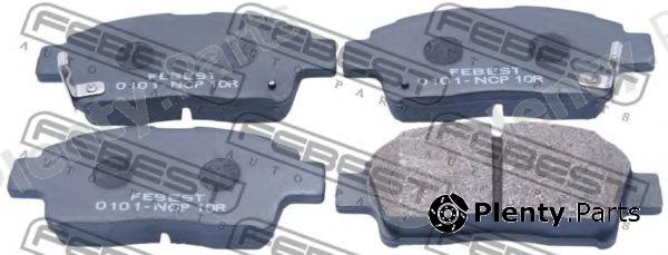  FEBEST part 0101-NCP10R (0101NCP10R) Brake Pad Set, disc brake