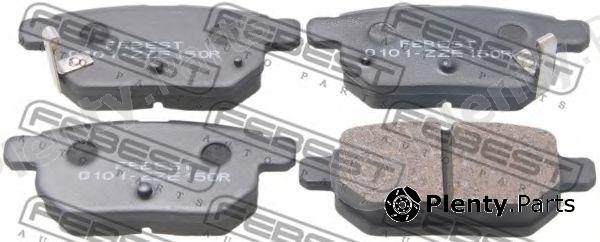  FEBEST part 0101-ZZE150R (0101ZZE150R) Brake Pad Set, disc brake