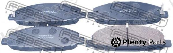  FEBEST part 0201-E25F (0201E25F) Brake Pad Set, disc brake