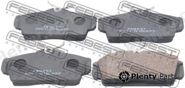  FEBEST part 0201-N16UKPF (0201N16UKPF) Brake Pad Set, disc brake