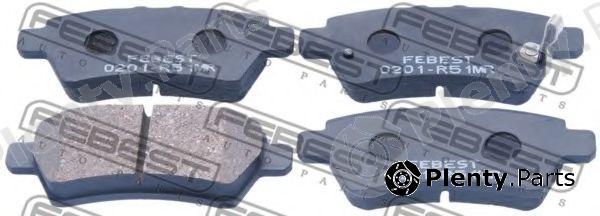  FEBEST part 0201-R51MR (0201R51MR) Brake Pad Set, disc brake