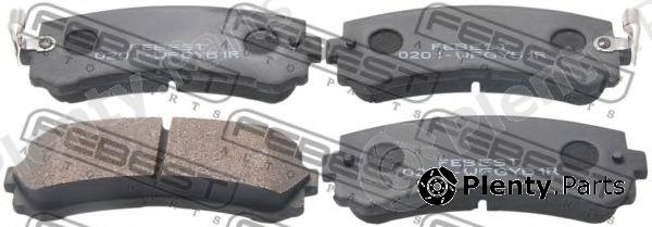  FEBEST part 0201-WFGY61R (0201WFGY61R) Brake Pad Set, disc brake