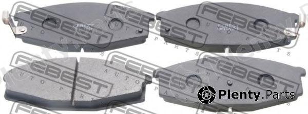  FEBEST part 0201-Y60F (0201Y60F) Brake Pad Set, disc brake