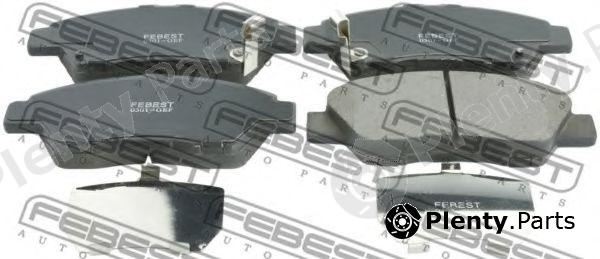  FEBEST part 0301-GEF (0301GEF) Brake Pad Set, disc brake