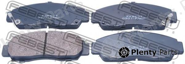  FEBEST part 0301-RN5F (0301RN5F) Brake Pad Set, disc brake