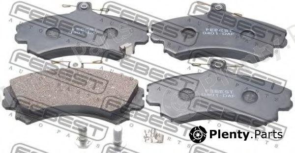  FEBEST part 0401-DAF (0401DAF) Brake Pad Set, disc brake