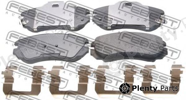  FEBEST part 1201-ELANF (1201ELANF) Brake Pad Set, disc brake
