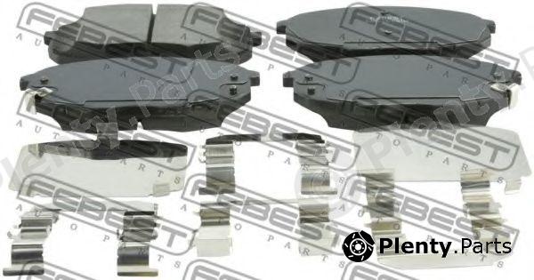  FEBEST part 2201-CERIIF (2201CERIIF) Brake Pad Set, disc brake