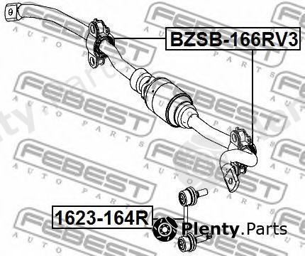  FEBEST part BZSB-166RV3 (BZSB166RV3) Stabiliser Mounting