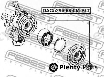  FEBEST part DAC52960050M-KIT (DAC52960050MKIT) Wheel Bearing Kit