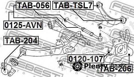  FEBEST part 0120-107 (0120107) Ball Joint
