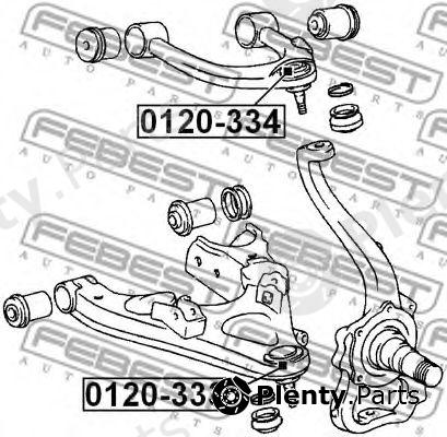  FEBEST part 0120333 Ball Joint