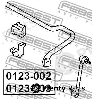  FEBEST part 0123003 Rod/Strut, stabiliser