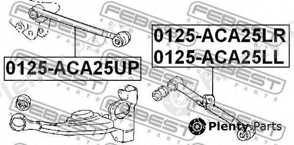  FEBEST part 0125ACA25LL Track Control Arm