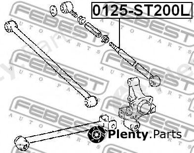  FEBEST part 0125ST200L Track Control Arm