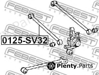  FEBEST part 0125SV32 Track Control Arm