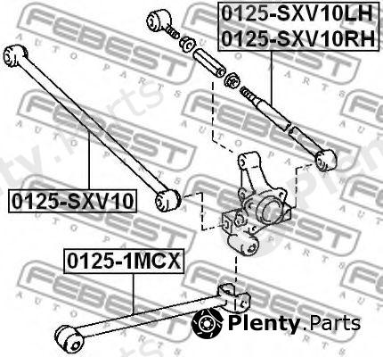  FEBEST part 0125SXV10 Track Control Arm
