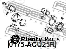  FEBEST part 0175-ACU25R (0175ACU25R) Repair Kit, brake caliper