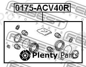  FEBEST part 0175-ACV40R (0175ACV40R) Repair Kit, brake caliper