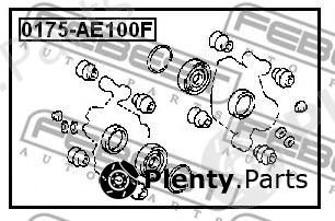  FEBEST part 0175AE100F Repair Kit, brake caliper