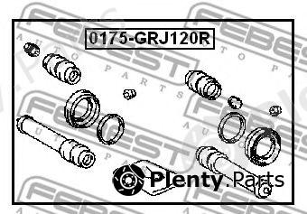  FEBEST part 0175-GRJ120R (0175GRJ120R) Repair Kit, brake caliper