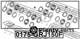  FEBEST part 0175-GRJ150F (0175GRJ150F) Repair Kit, brake caliper