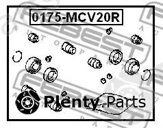  FEBEST part 0175MCV20R Repair Kit, brake caliper