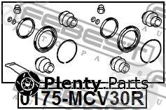  FEBEST part 0175-MCV30R (0175MCV30R) Repair Kit, brake caliper