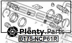  FEBEST part 0175-NCP61R (0175NCP61R) Repair Kit, brake caliper