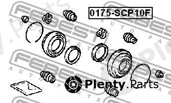  FEBEST part 0175SCP10F Repair Kit, brake caliper