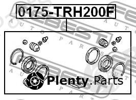  FEBEST part 0175-TRH200F (0175TRH200F) Repair Kit, brake caliper