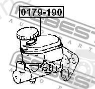  FEBEST part 0179190 Brake Master Cylinder