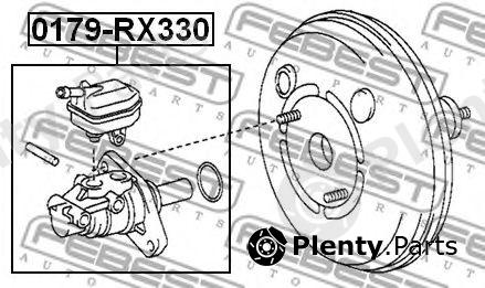  FEBEST part 0179-RX330 (0179RX330) Brake Master Cylinder