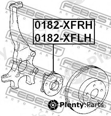  FEBEST part 0182XFLH Wheel Hub