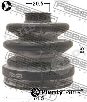  FEBEST part 0215-EP16T (0215EP16T) Bellow, driveshaft