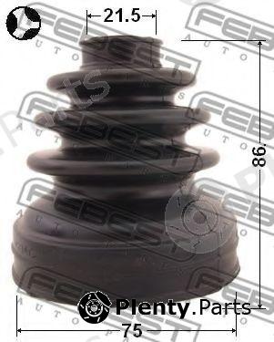  FEBEST part 0215P12QG16T Bellow, driveshaft