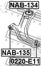  FEBEST part 0220-E11 (0220E11) Ball Joint